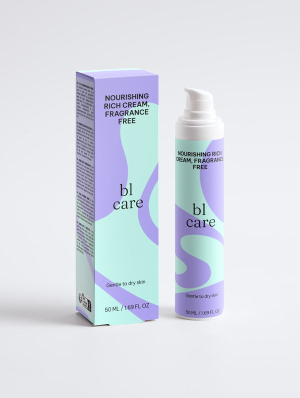 Nourishing Rich Cream, Fragrance Free, bl care Sensitive Skin