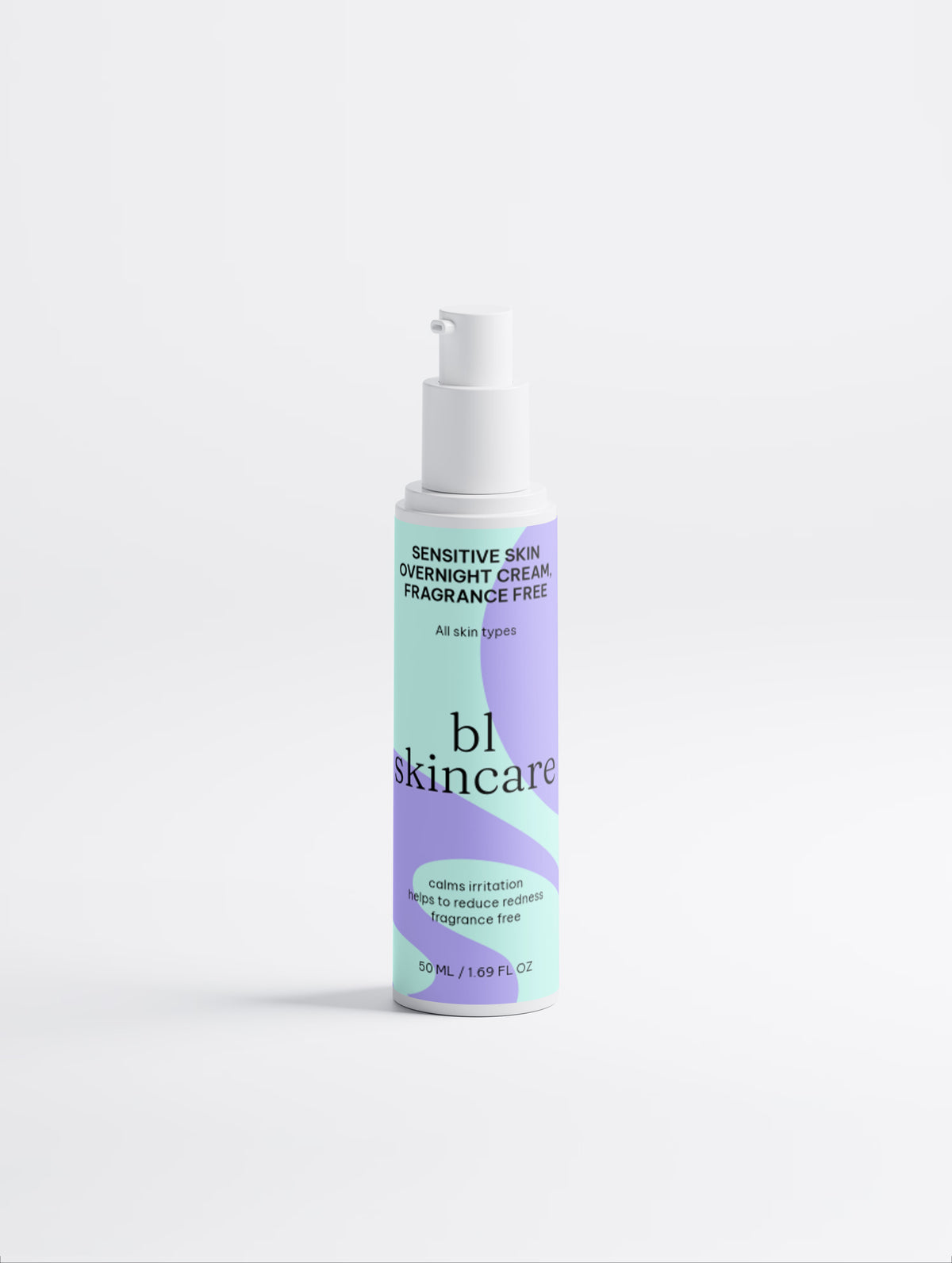 Sensitive Skin Overnight Cream, Fragrance Free