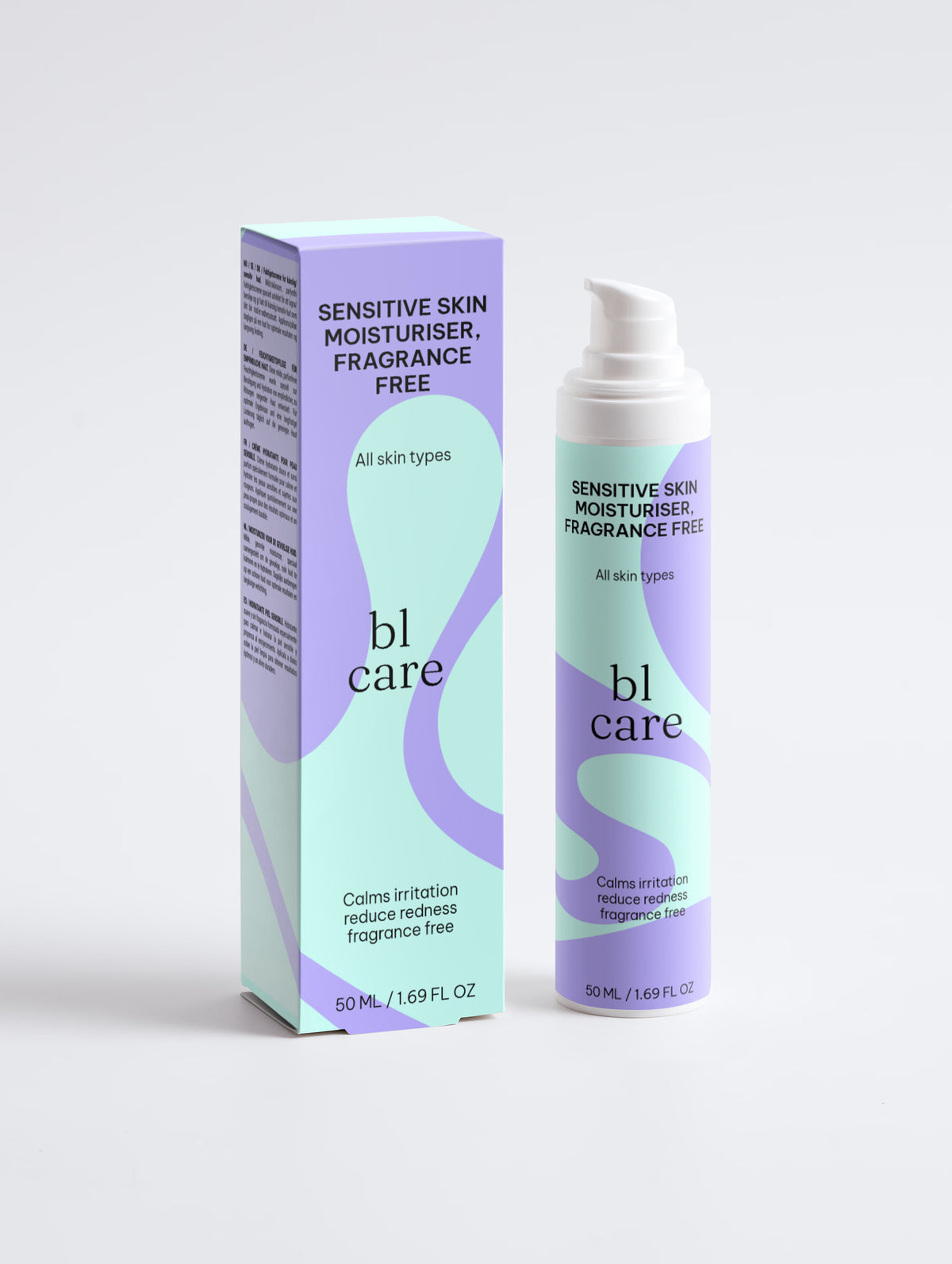 Sensitive Skin Moisturiser, Fragrance Free